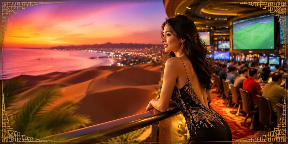 Người chơi tại Mũi Né xem ưu đãi voucher trên điện thoại di động