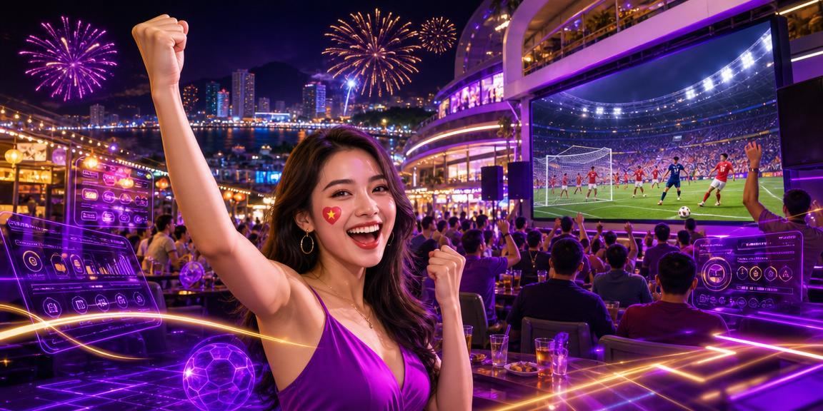 Không khí chợ đêm Nha Trang với người dùng theo dõi esports và đặt cược trực tuyến